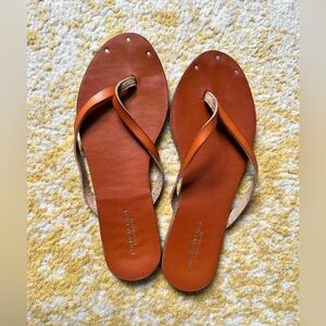 American Eagle sandals.